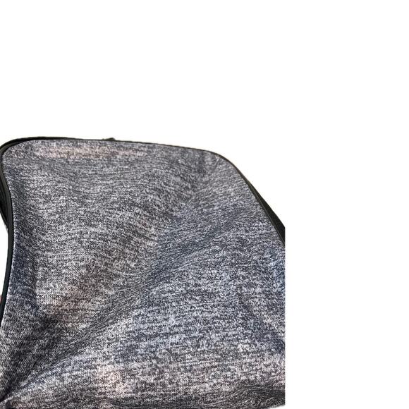 Adidas Defender Small Gray Black Gym Bag 18"x10"x12" - Picture 6 of 7